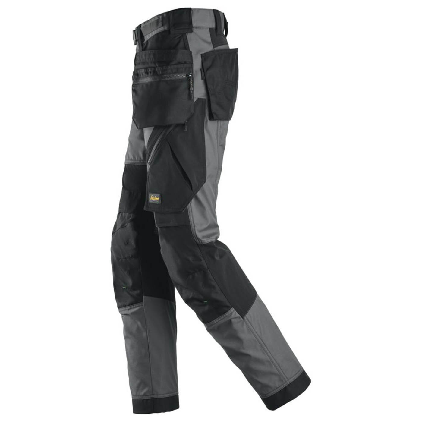 Snickers Work Trousers Mens Regular Fit Grey Stretch Multi Pockets Cargo 38W 30L - Image 5