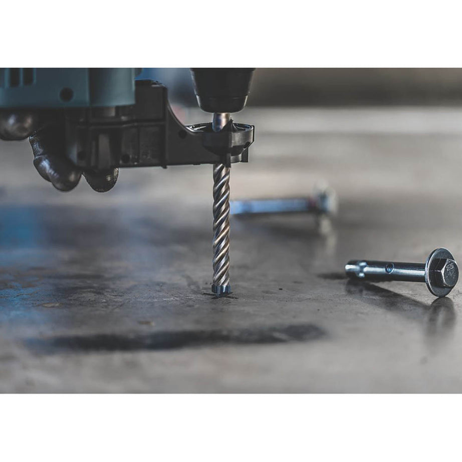 Bosch Drill Bit Expert SDS Plus Shank Masonry Concrete 4 Cutter Tip Set Of 5 - Image 5