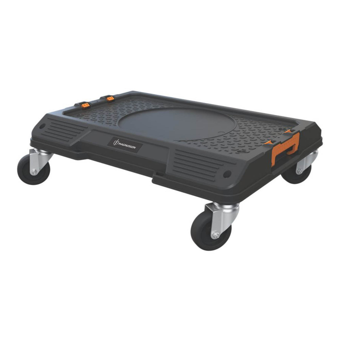 Magnusson Dolly Trolley Compact Lightweight 4 Swivel Castors Durable 100kg - Image 1