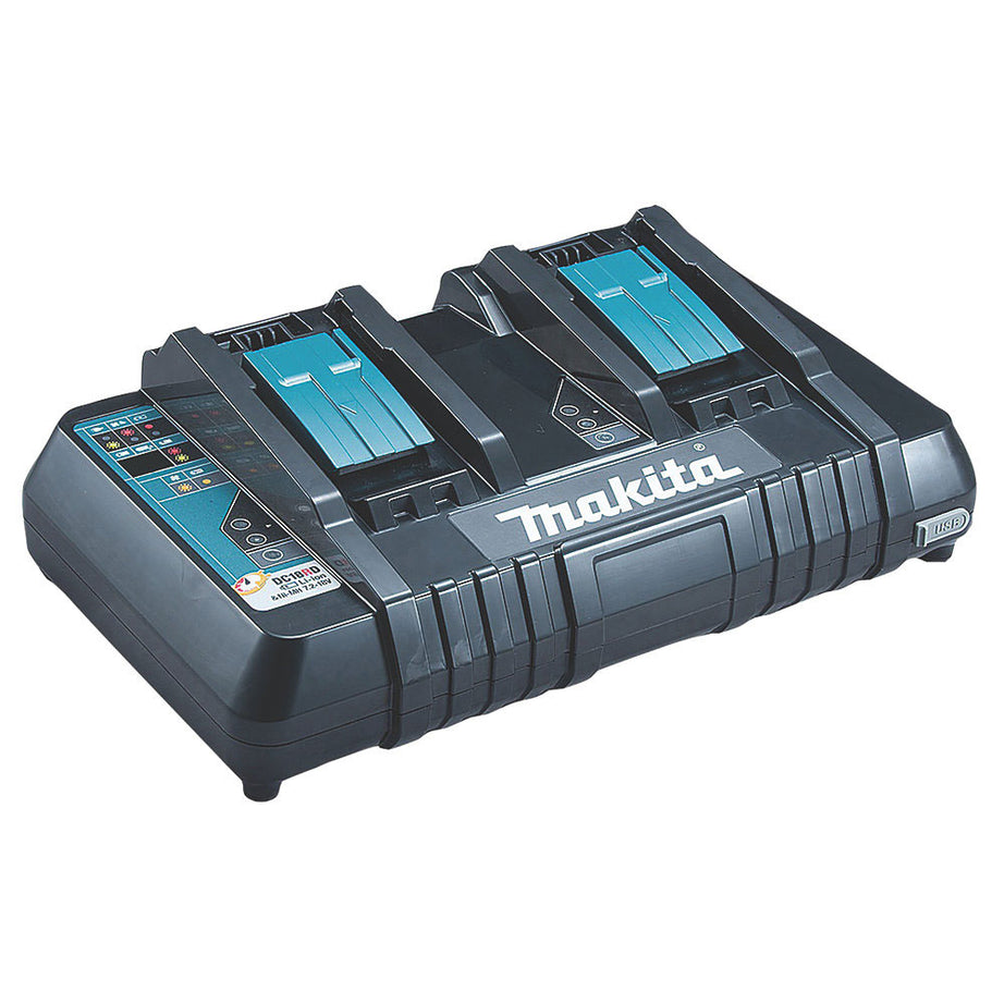 Makita Batteries & Charger Kit 5 Piece Set 4 x 5.0Ah Li-Ion LXT 197627-6 18V - Image 2