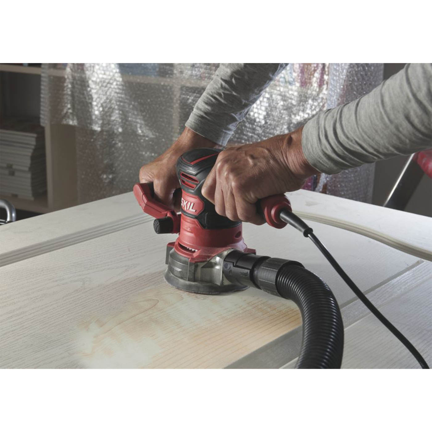 Skil Random Orbital Sander Electric SR1U7480DA 125mm Variable Speed Compact 400W - Image 4