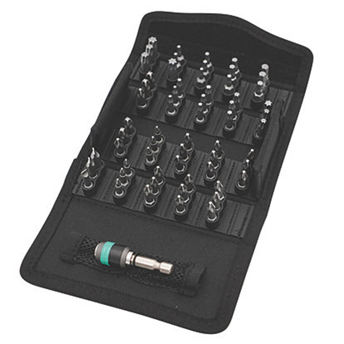Wera Bit-Safe 61 Universal 1 1/4" Hex Shank Mixed Bit Set 61 Pieces - Image 3