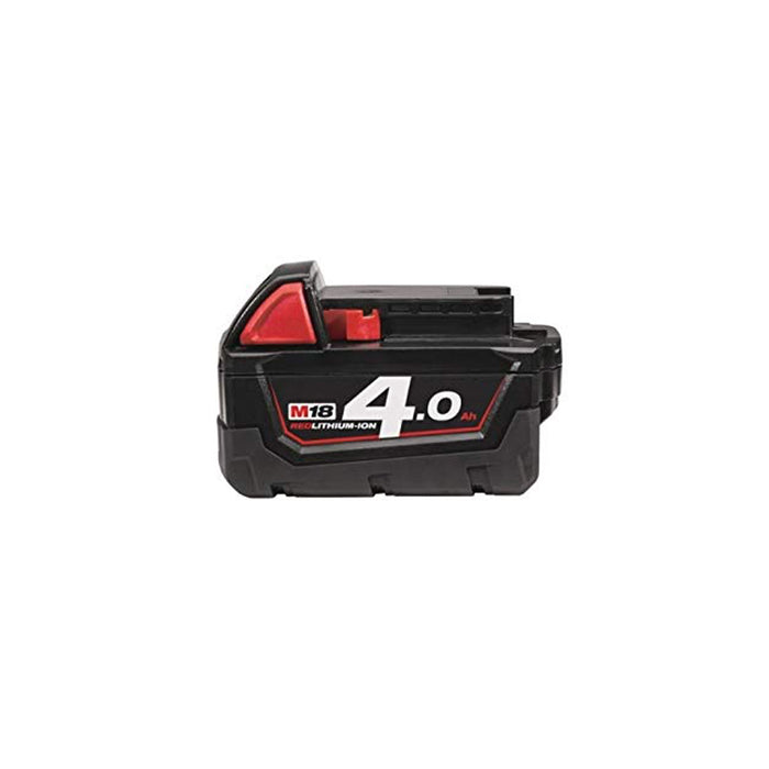 Milwaukee Battery 4.0Ah Li-ion 18V M18 B4  Redlithium Low Battery Indicator - Image 1