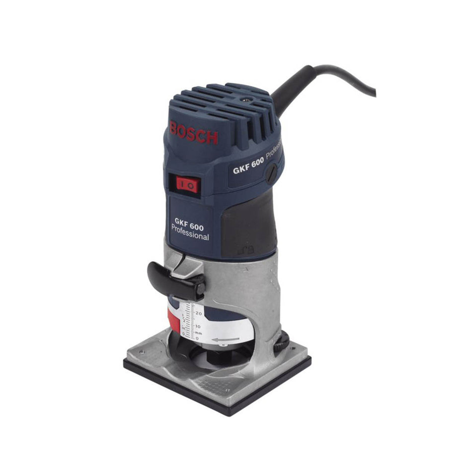 Bosch Palm Router GKF600 Corded Electric Hand Trimmer Precise 600W 1/4" 240V - Image 1