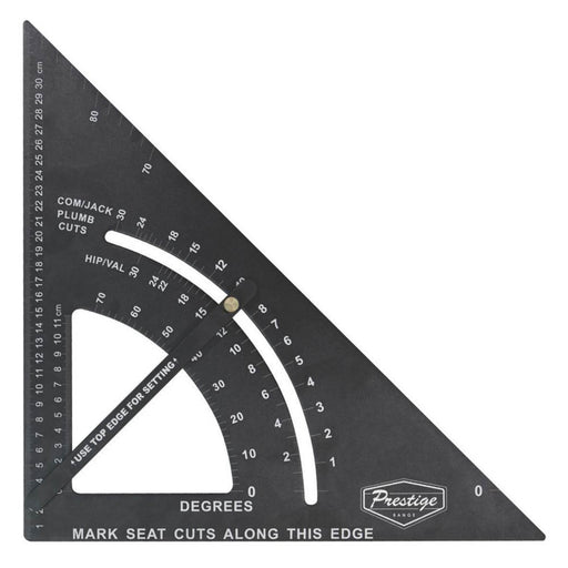 Faithfull Rafter Square Triangle Angle Guide Aluminium Adjustable 12" (300mm) - Image 1