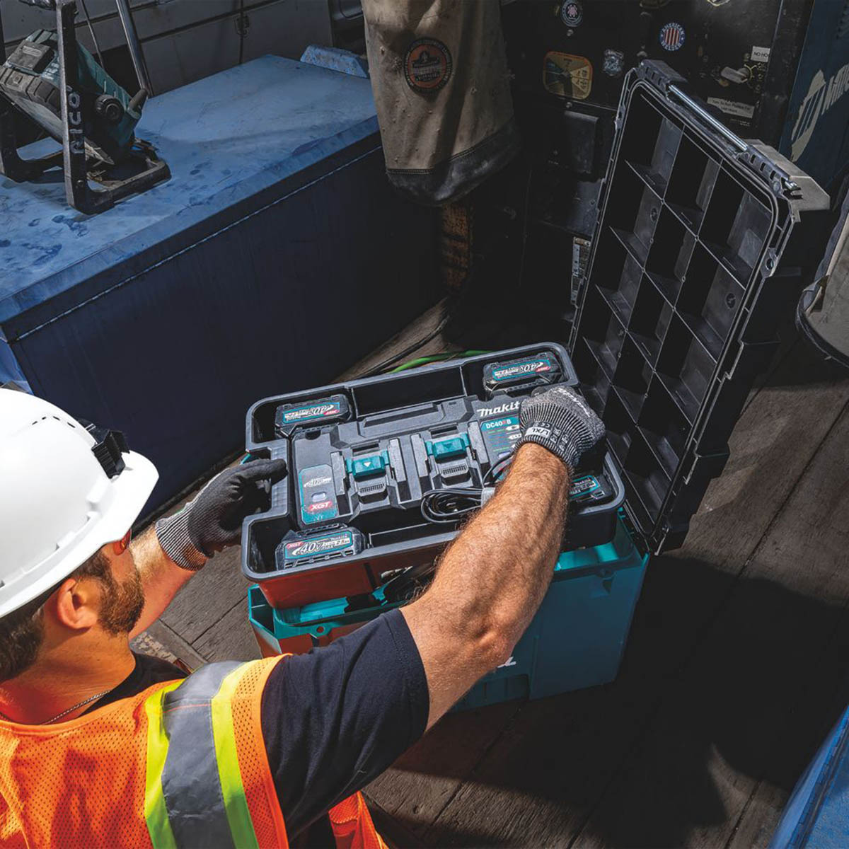 Makita Tool Box Extension Maktrak Extra Large Impact Resistant Stackable 22.25" - Image 5