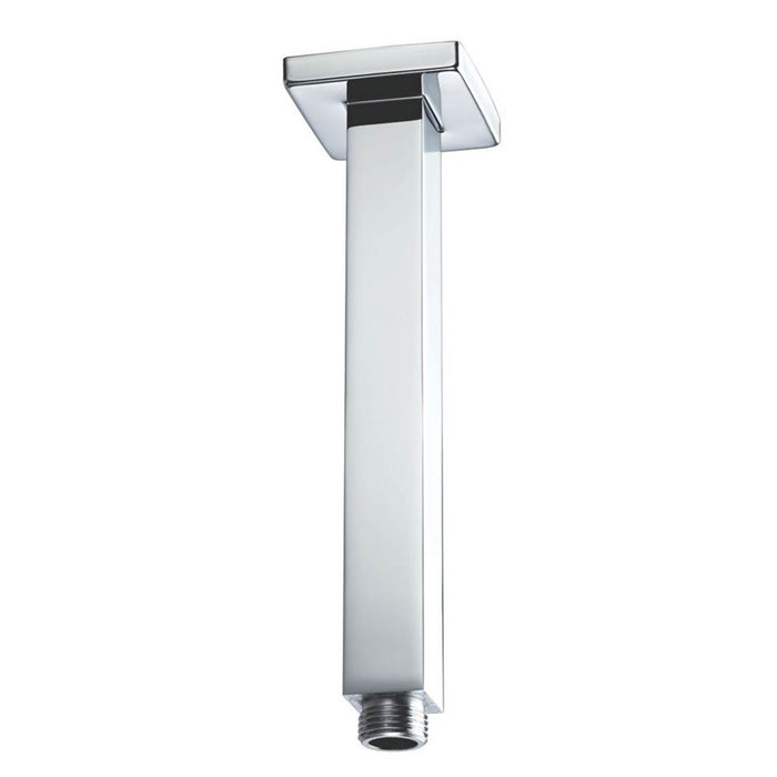 Bristan Shower Head Arm Ceiling Fed Square Chrome Bathroom (L)200x(Dia)60mm - Image 2