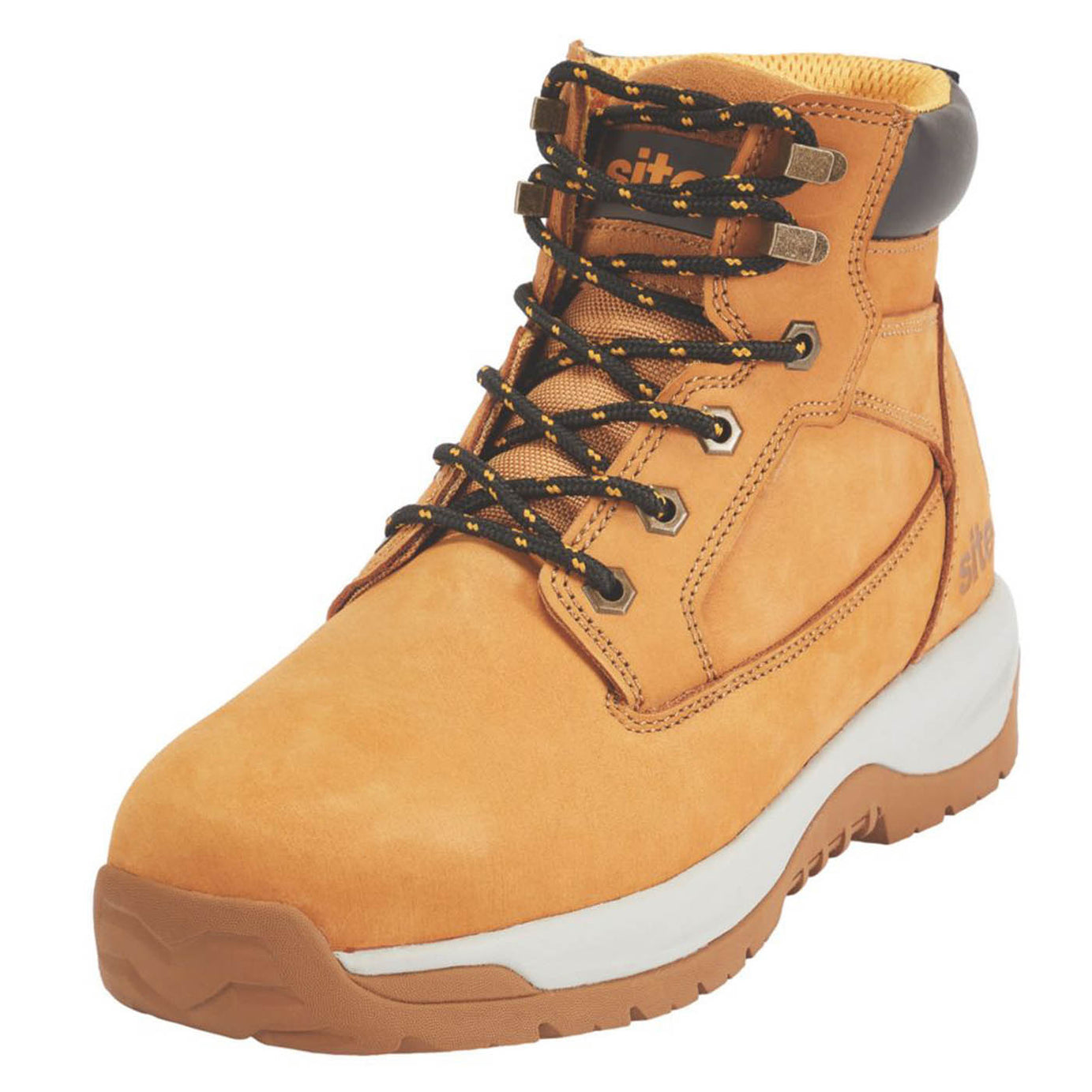 Site Arenite Size 6  Tan  Steel Toe Cap Safety Boots - Image 1