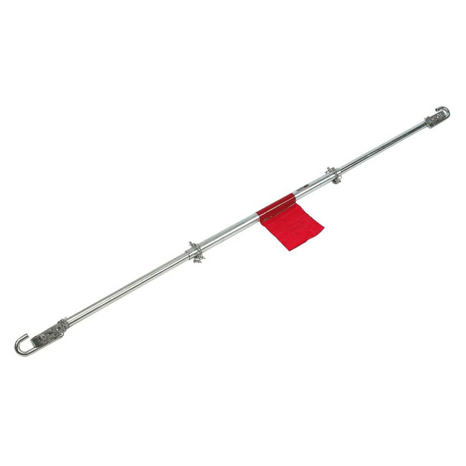 Hilka Pro-Craft Towbar Standard 2 Tonne Steel Silver For Most Vehicle 1.8m - Image 1