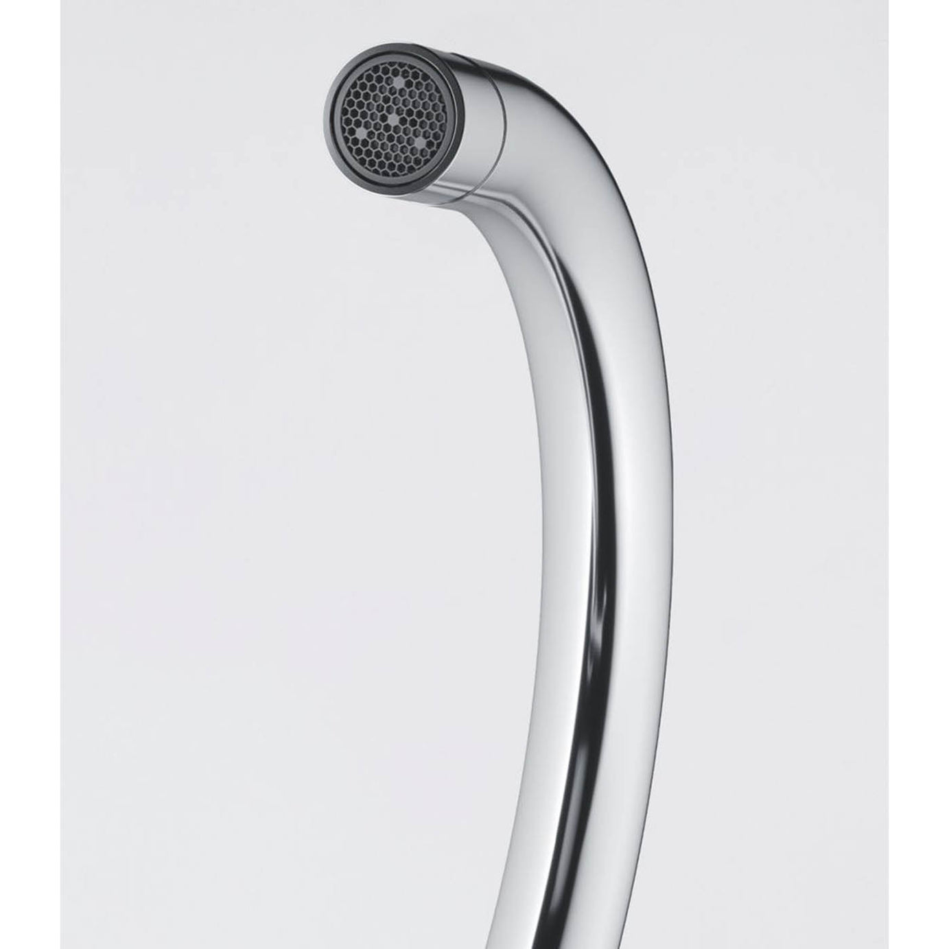 Kitchen Sink Tap Mono Mixer Chrome Single Lever Swivel Spout Brass Modern Faucet - Image 2