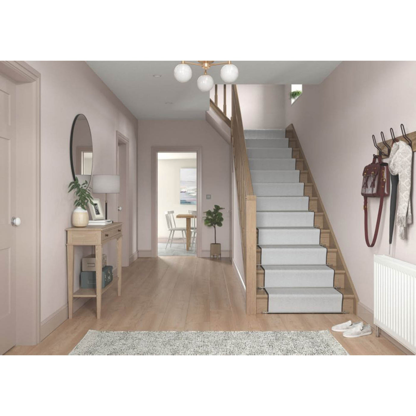 Dulux EasyCare Washable & Tough 2.5Ltr Mellow Mocha Matt Emulsion  Paint - Image 6