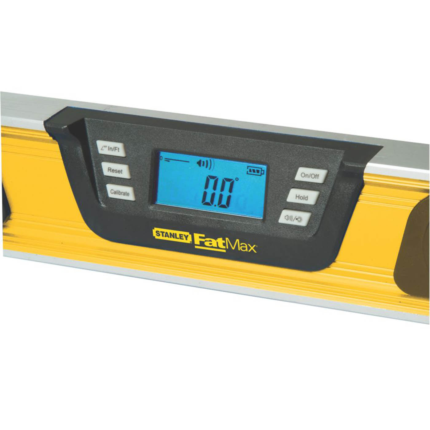 Stanley Spirit Level Digital FatMax Accurate LCD Display Aluminium 24" 600mm - Image 3
