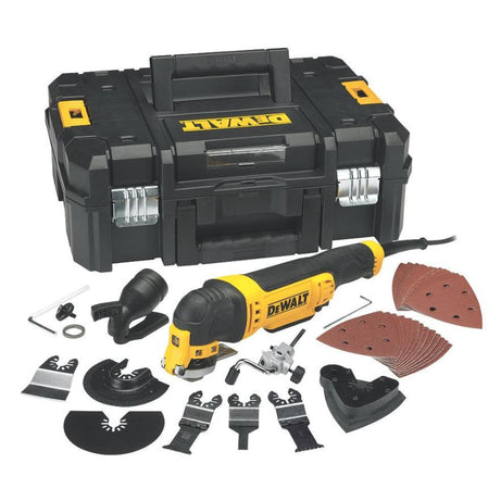 DeWalt Multi-Cutter & 37-Piece Accessory Set Electric DWE315KT 300W 240V - Image 1