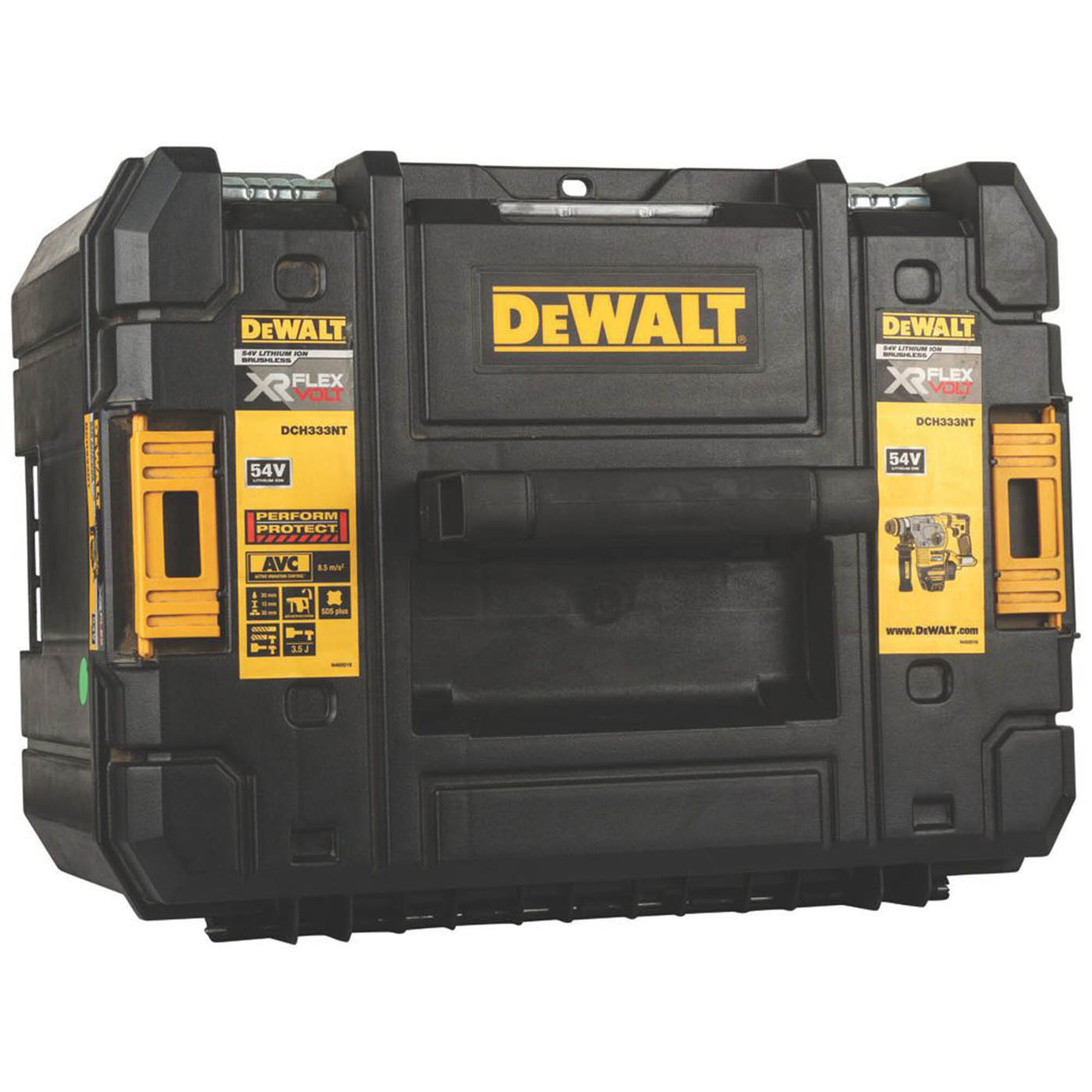 DEWALT DCH333NT-XJ 3.7kg 54V Li-Ion XR FlexVolt Brushless Cordless SDS + Rotary Hammer Drill - Bare - Image 4