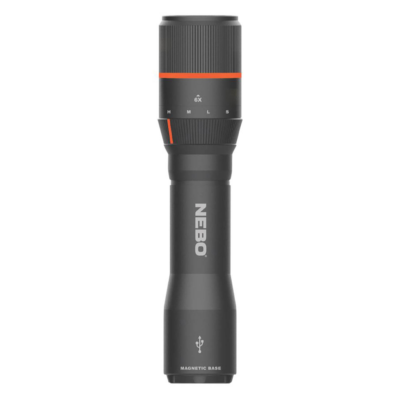 Nebo Davinci 1000 Rechargeable LED Handheld Torch Grey 1000lm - Image 2