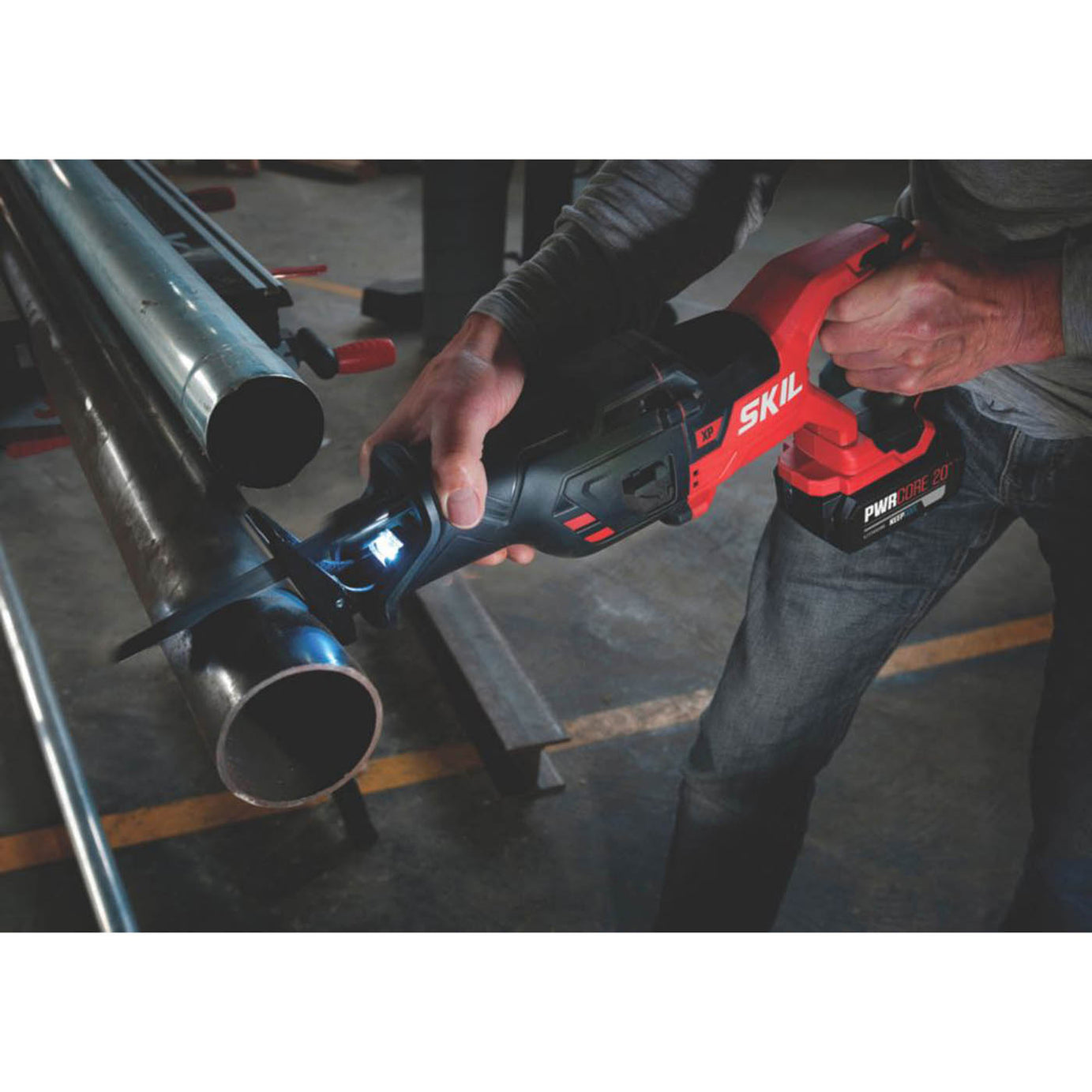 Skil Reciprocating Saw Cordless 20V Li-Ion SW1E3480CB Brushless Body Only - Image 4
