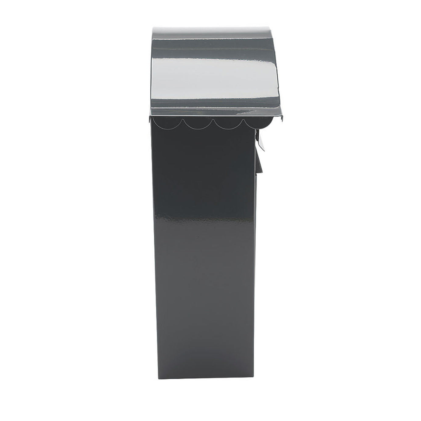 Post Mail Box Steel Classic Secure Lockable 2 Key Weather-Resistant Anthracite - Image 2