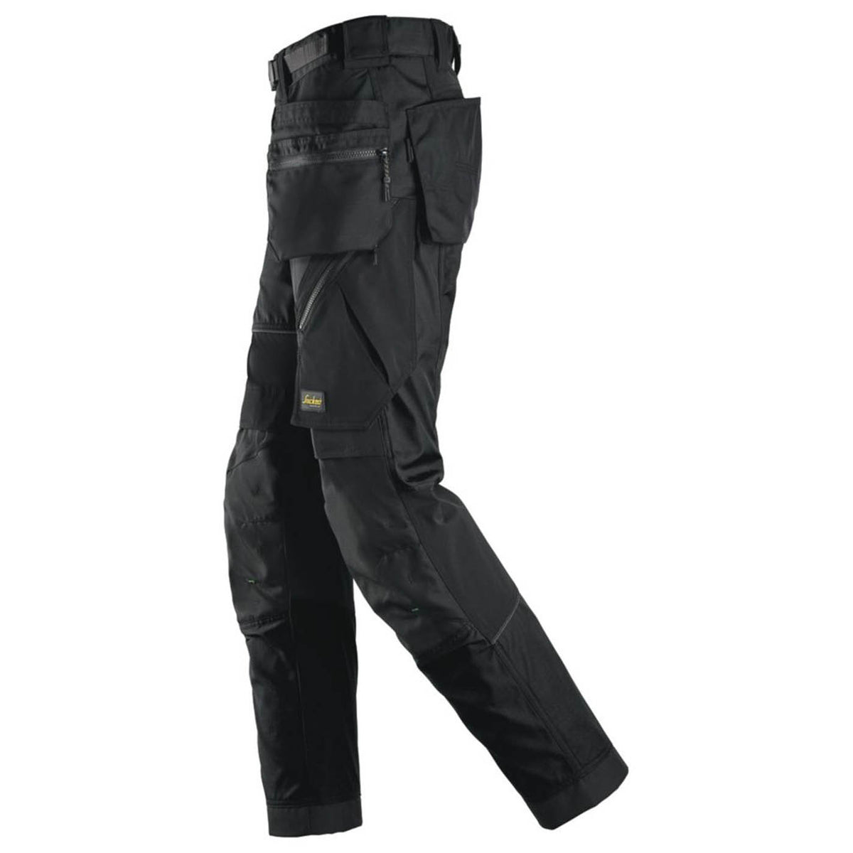 Snickers Work Trousers Mens Regular Fit Black Stretch Multi Pockets 31W 30L - Image 6