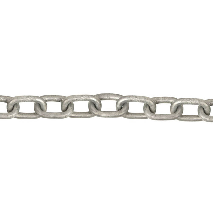 Welded Chain Heavy Duty Steel Zinc Strong Security Links 400 kg Max 8mm x 5m - Image 1