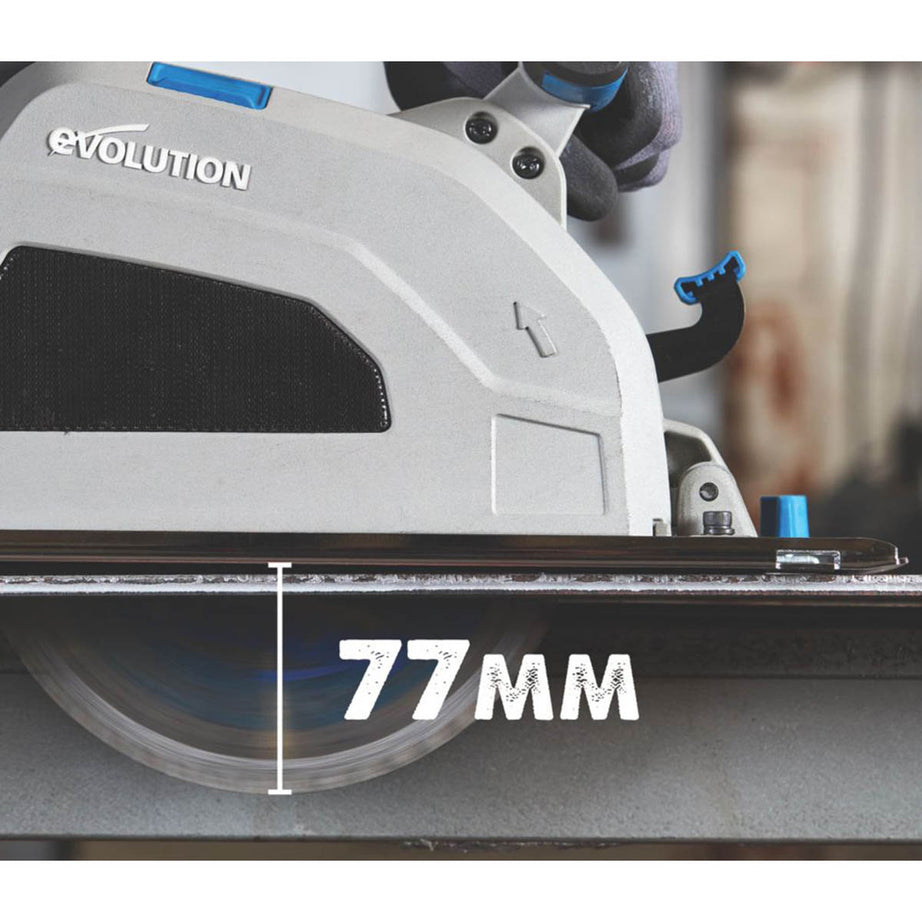 Evolution Circular Saw Electric S210CCS Heavy Duty Metal Cutting 1800W 210mm - Image 2