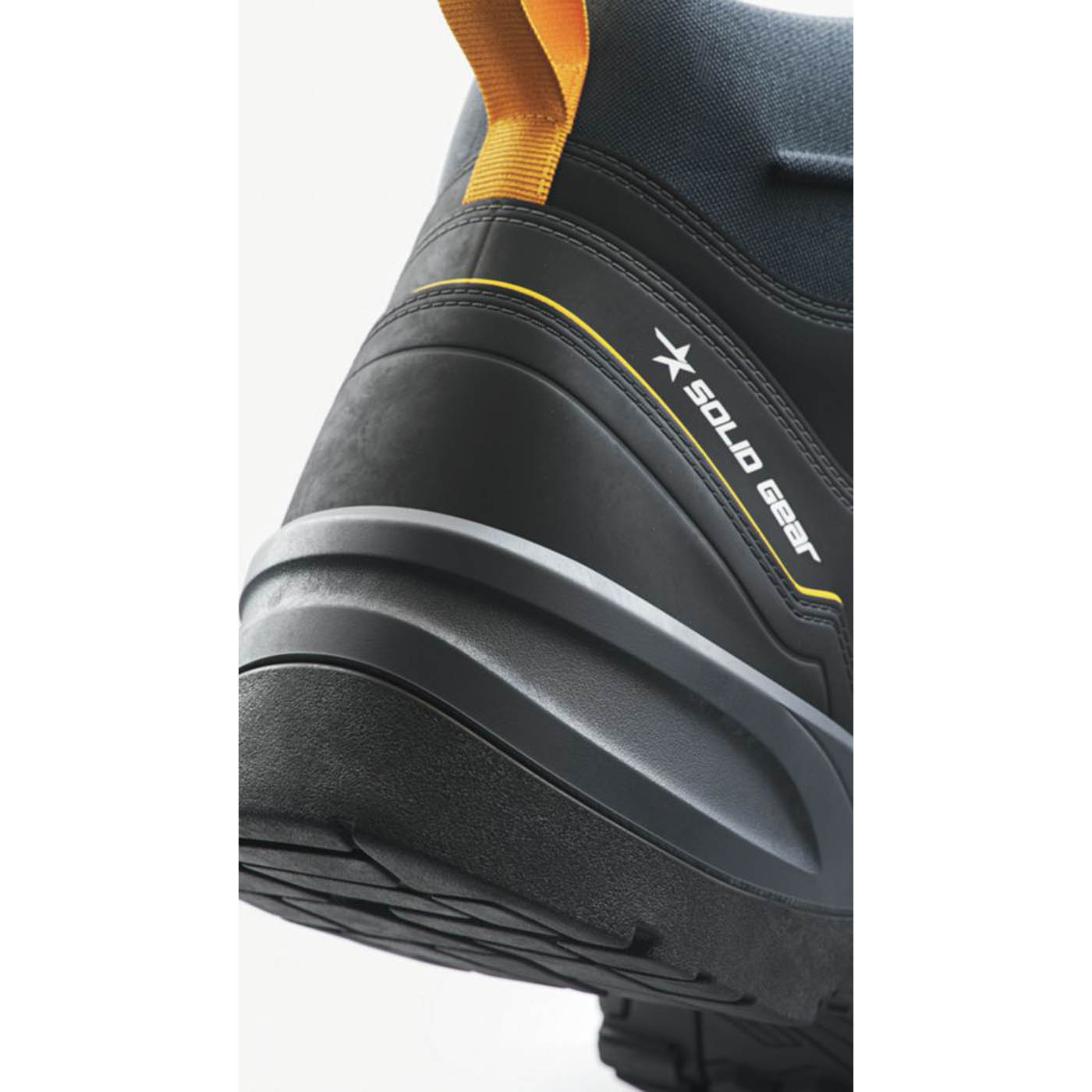 Solid Gear Essence Mid Size 9  Black Water-Resistant  Safety Boots - Image 6