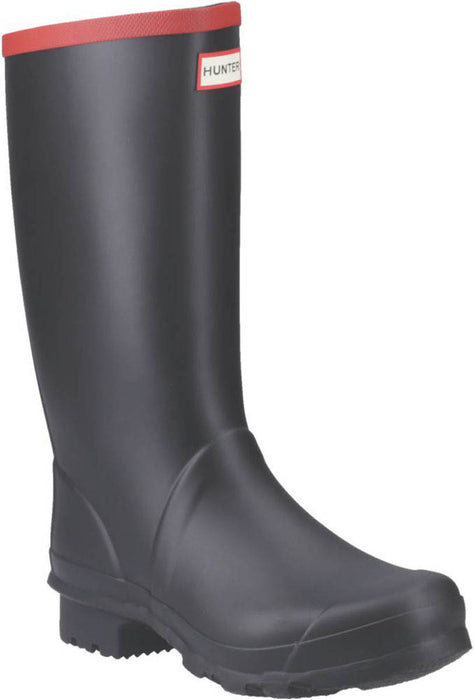 Hunter Non Safety Wellies Short Knee Black Unisex Wide Fit Waterproof Size 5 - Image 2