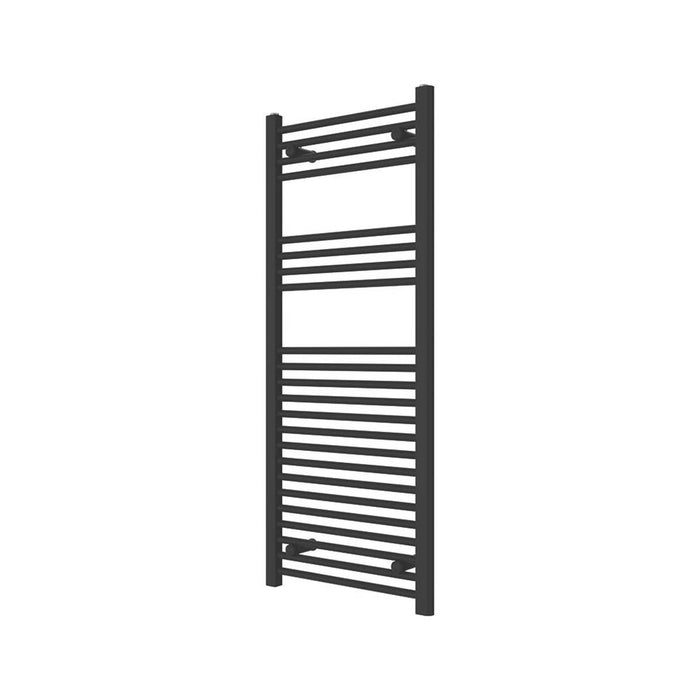 Towel Radiator Rail Black Matt Steel Bathroom Warmer 532W (H)1200x(W)500 mm - Image 4