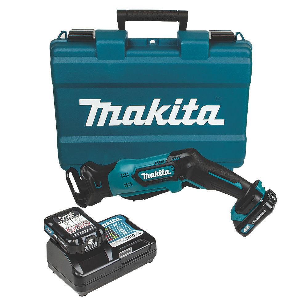 Makita Reciprocating Saw Cordless JR103DWAE 12V 2 x 2.0Ah Li-Ion CXT with Case - Image 1