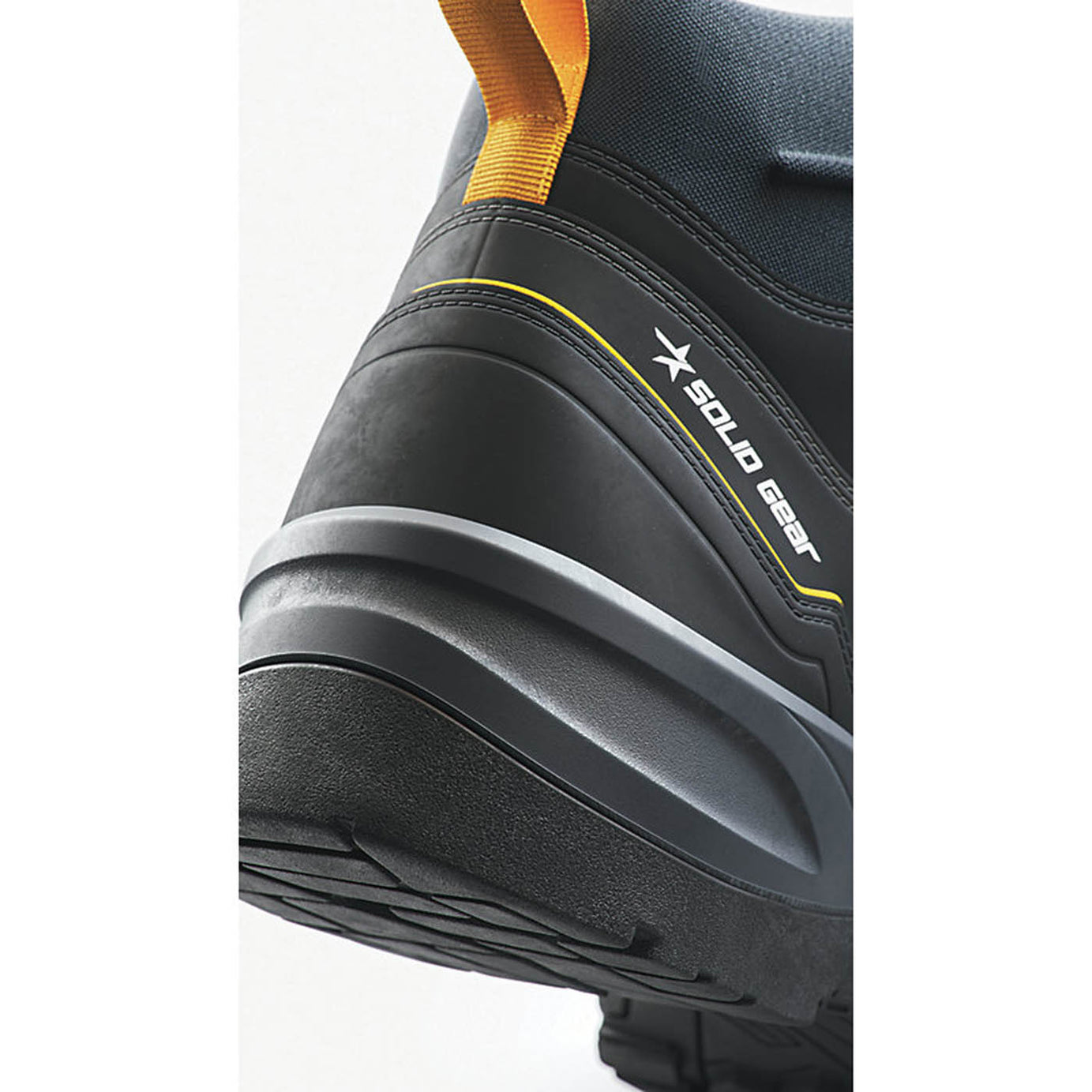 Solid Gear Safety Boots Mens Standard Fit Black Metal Free Composite Toe Size 12 - Image 6