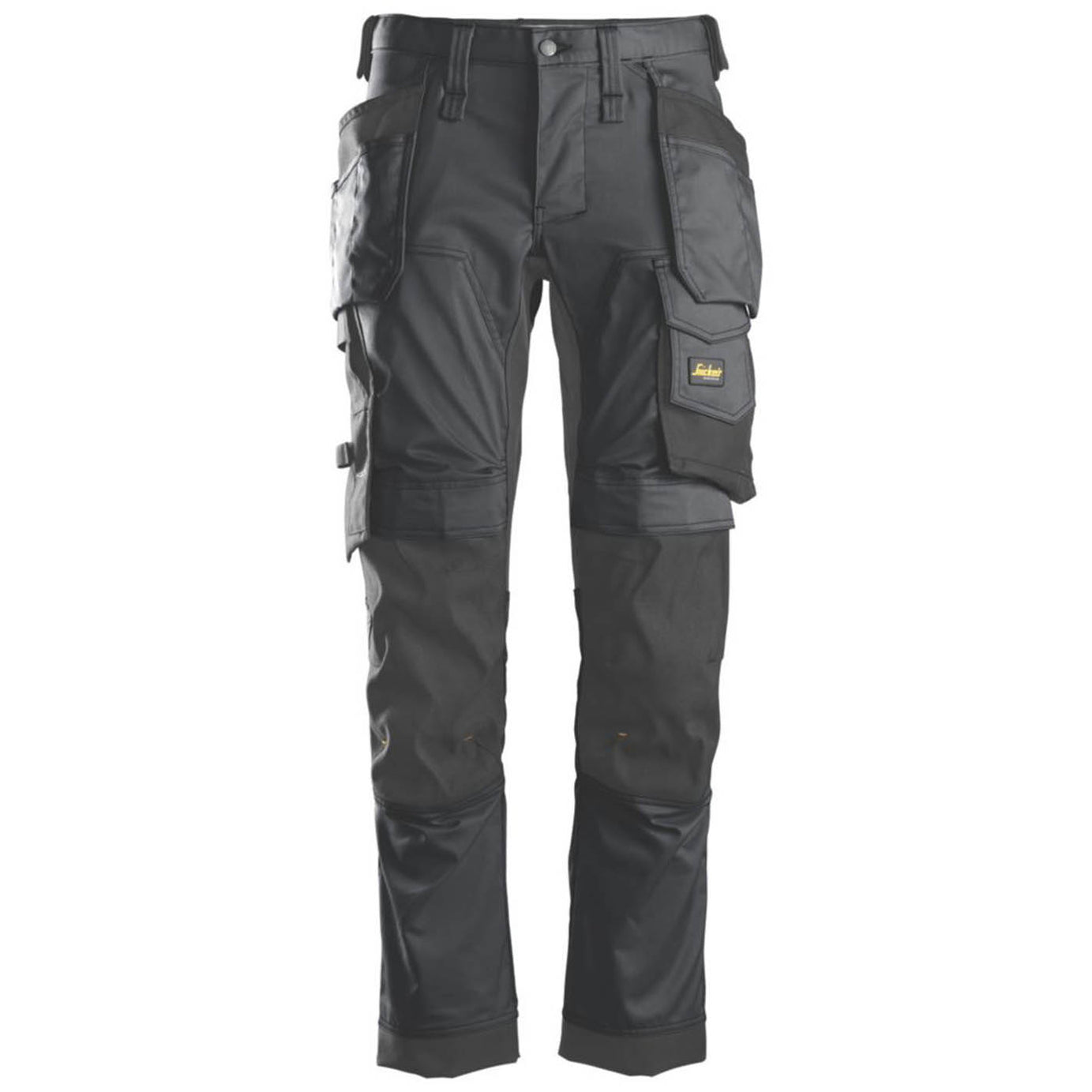 Snickers Work Trousers Mens Slim Fit Grey Stretch Multi Pockets Cargo 41W 30L - Image 1