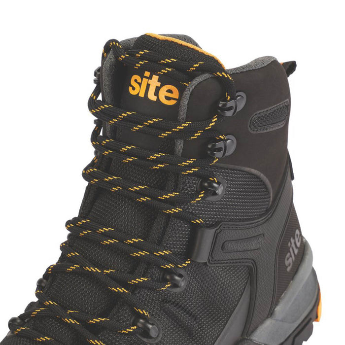 Site Safety Boots Mens Standard Fit Black Synthetic Shoes Aluminium Toe Size 11 - Image 5