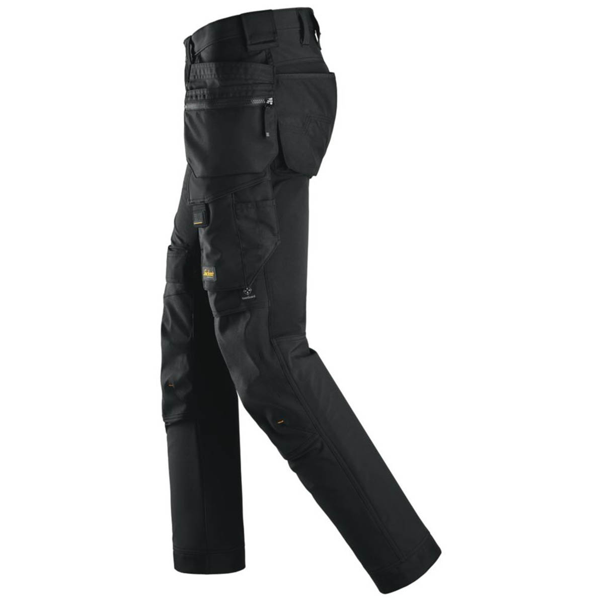 Snickers Work Trousers Mens Slim Fit Black Stretch Multi Pockets Cargo 36"W 30"L - Image 4
