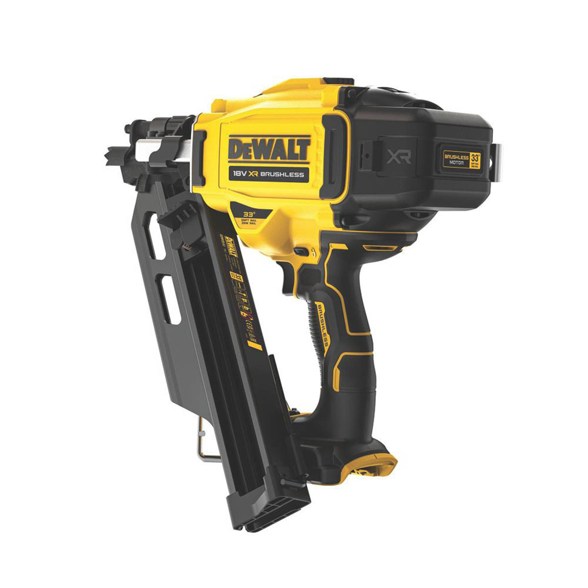 DeWalt Nail Gun First Fix Cordless DCN930N 90mm 18V Li-Ion XR Body Only - Image 4