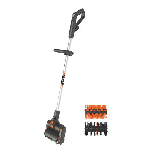 Worx Power Clean Brush Cordless 20V WG441E.9 Stone Wood Wet Cleaning Body Only - Image 1