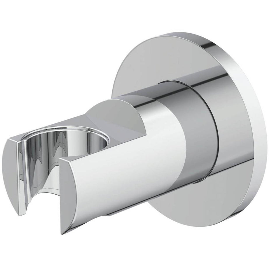 Ideal Standard Handset Bracket Shower Holder Chrome Round Contemporary 58mm - Image 1