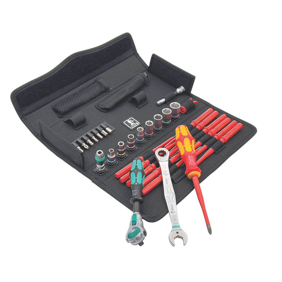 Wera Tool Set Screwdrivers Ratchet Indoor Outdoor Maintenance Household 35pcs - Image 1