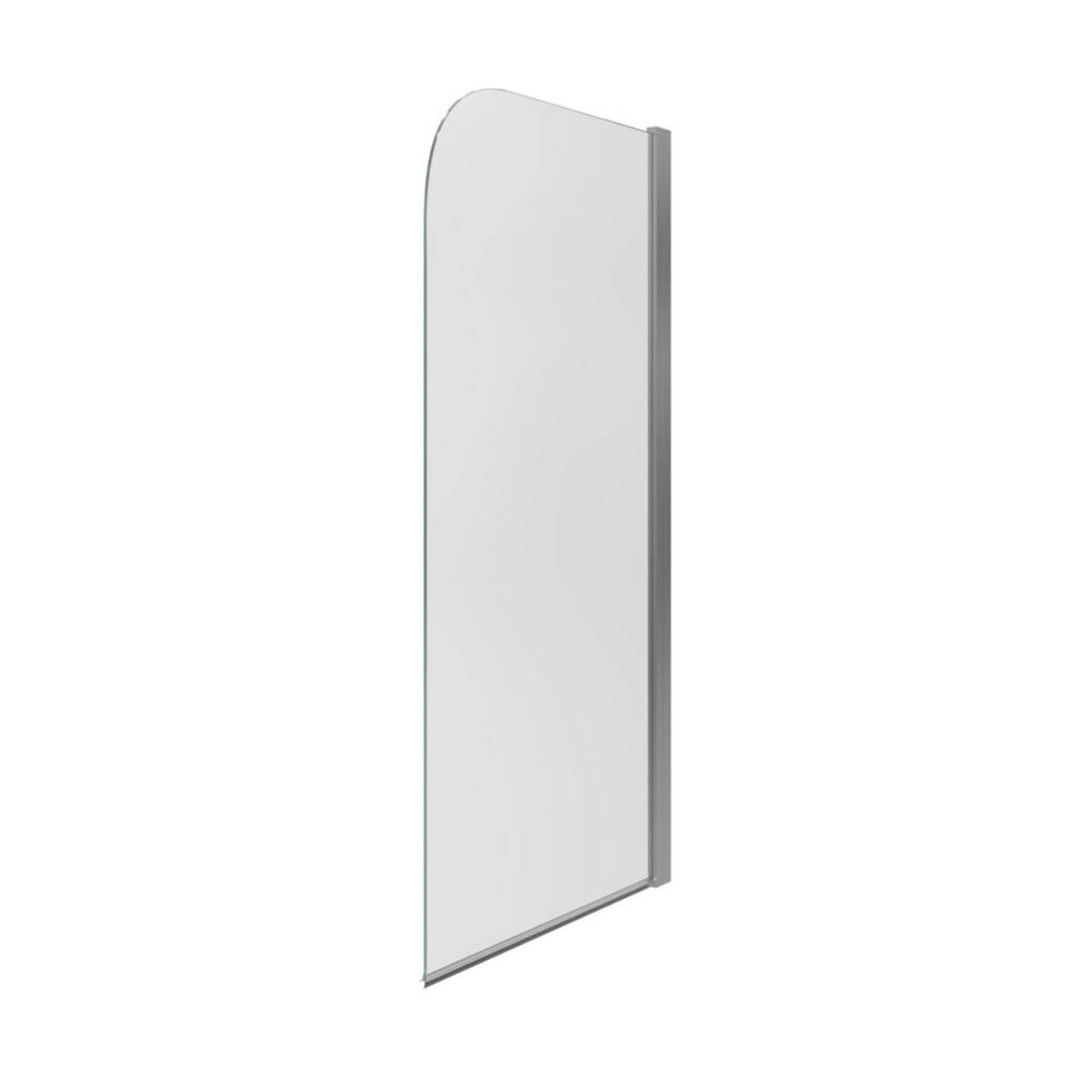 Semi-Framed Chrome Bath Screen Reversible 800mm x 1400mm - Image 4