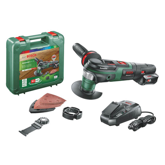 Bosch Oscillating Multi Tool Cordless 18V 2.5Ah Li-Ion AdvancedMulti18 Powerful - Image 1