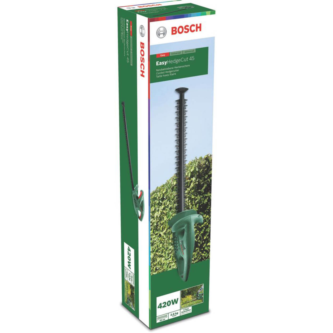 Bosch Hedge Trimmer EasyHedgeCut 45cm 420W 230V Corded - Image 6