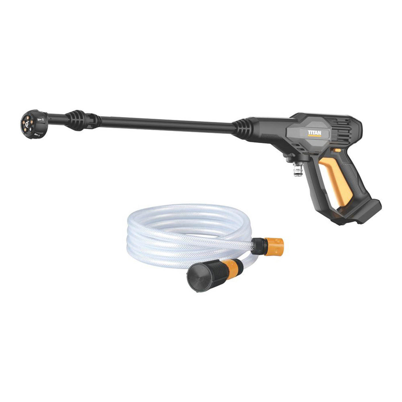 Titan Hand-Held Pressure Washer TTB1485PRW Cordless 22bar 18V Body Only - Image 1