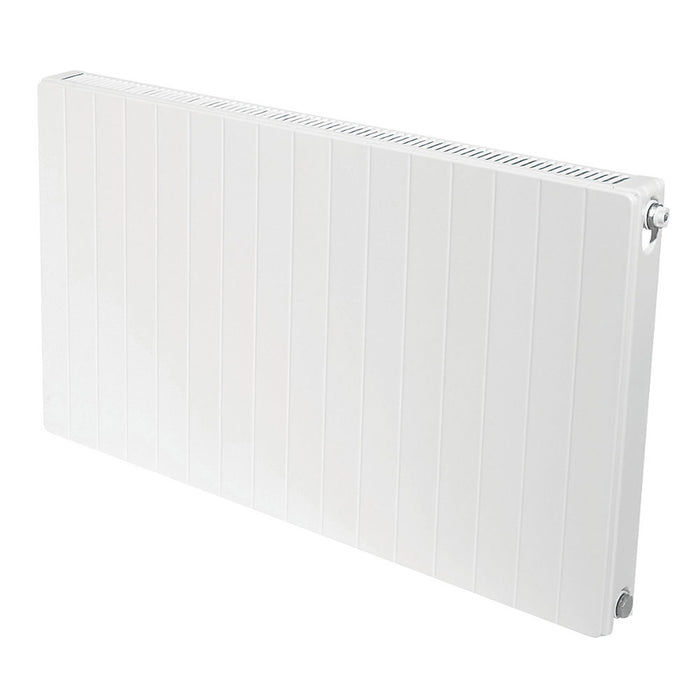 Convector Radiator White 11 Single Flat Panel Vertical Indoor 265W (H)45x(W)40cm - Image 1