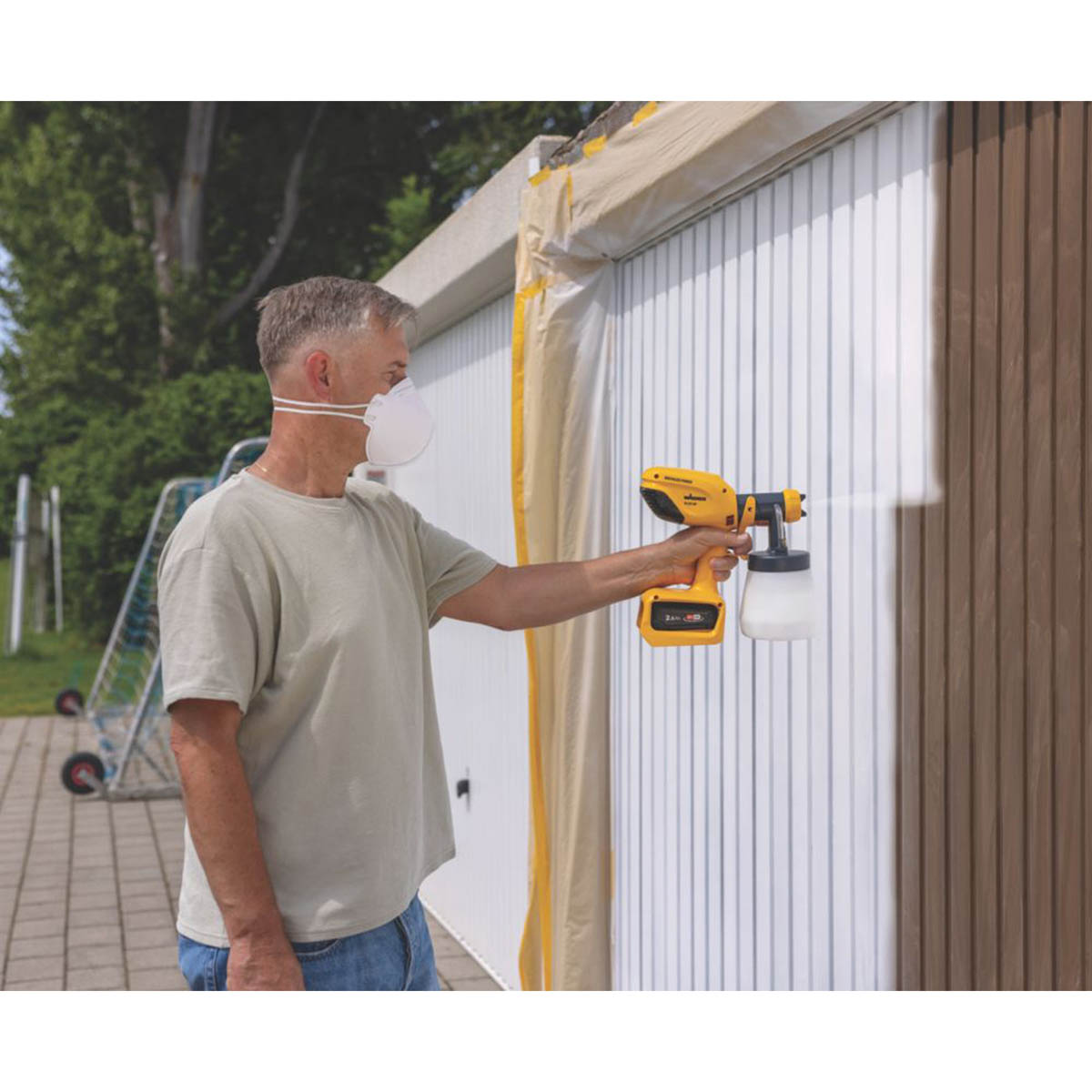 Wagner Fence Sprayer Cordless 18V Li-Ion W250 Brushless Spray Gun Body Only - Image 3