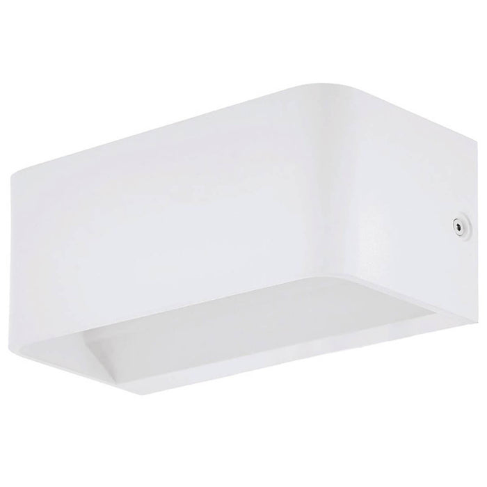 LED Wall Light White Cube-Shaped Up and Down Indoor Warm White Modern 1300lm - Image 1