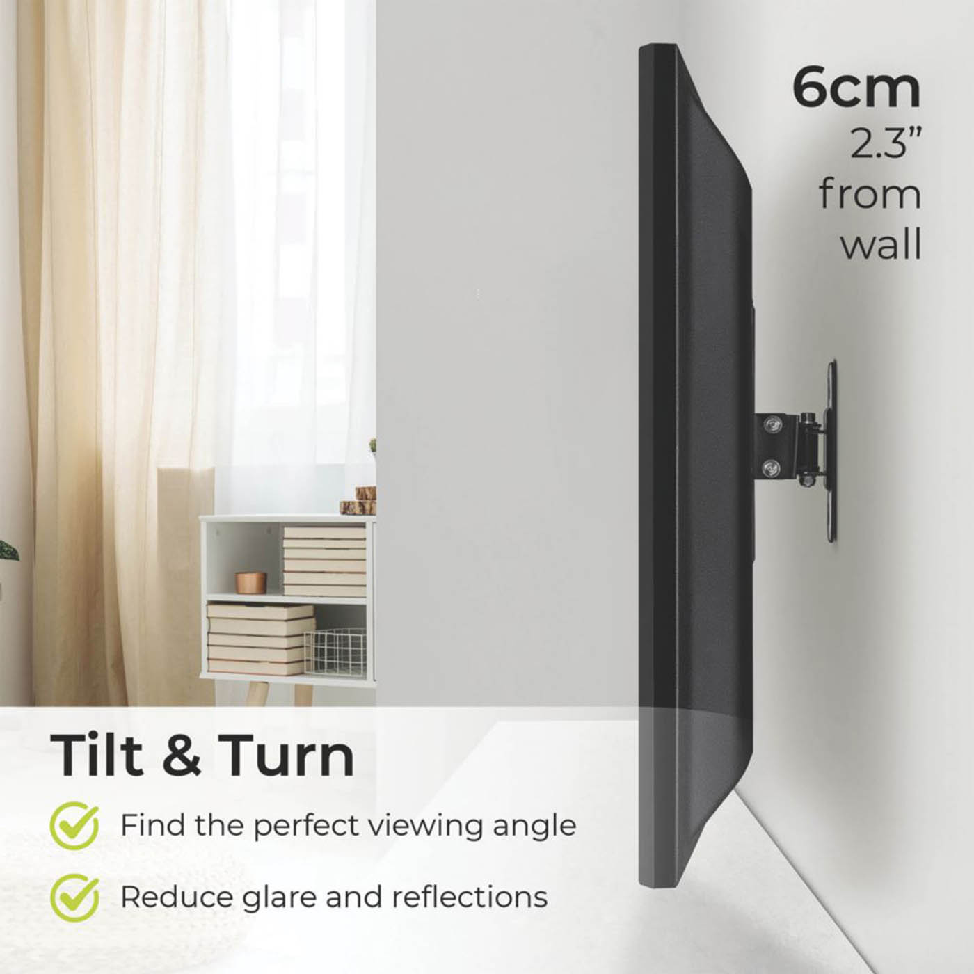 Ross RTMST200 TV Bracket Swivel & Tilt 23-50" - Image 4