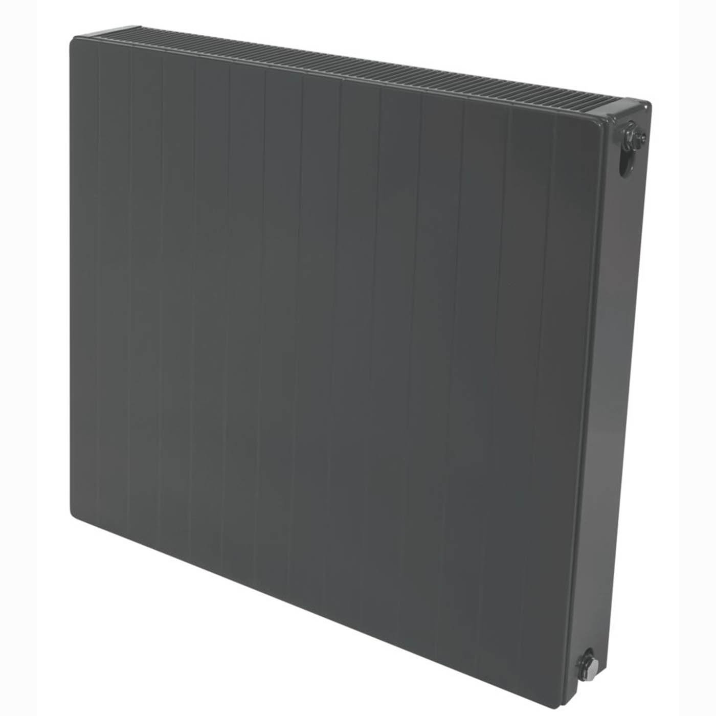 Stelrad Convector Radiator Type 22 Grey Double Flat Panel 2716BTU 60x50cm - Image 2
