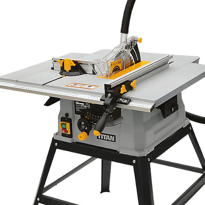 Titan Electric Table Saw Brushed 254mm TTB763TAS With TCT Blade 1500W 220-240V - Image 2