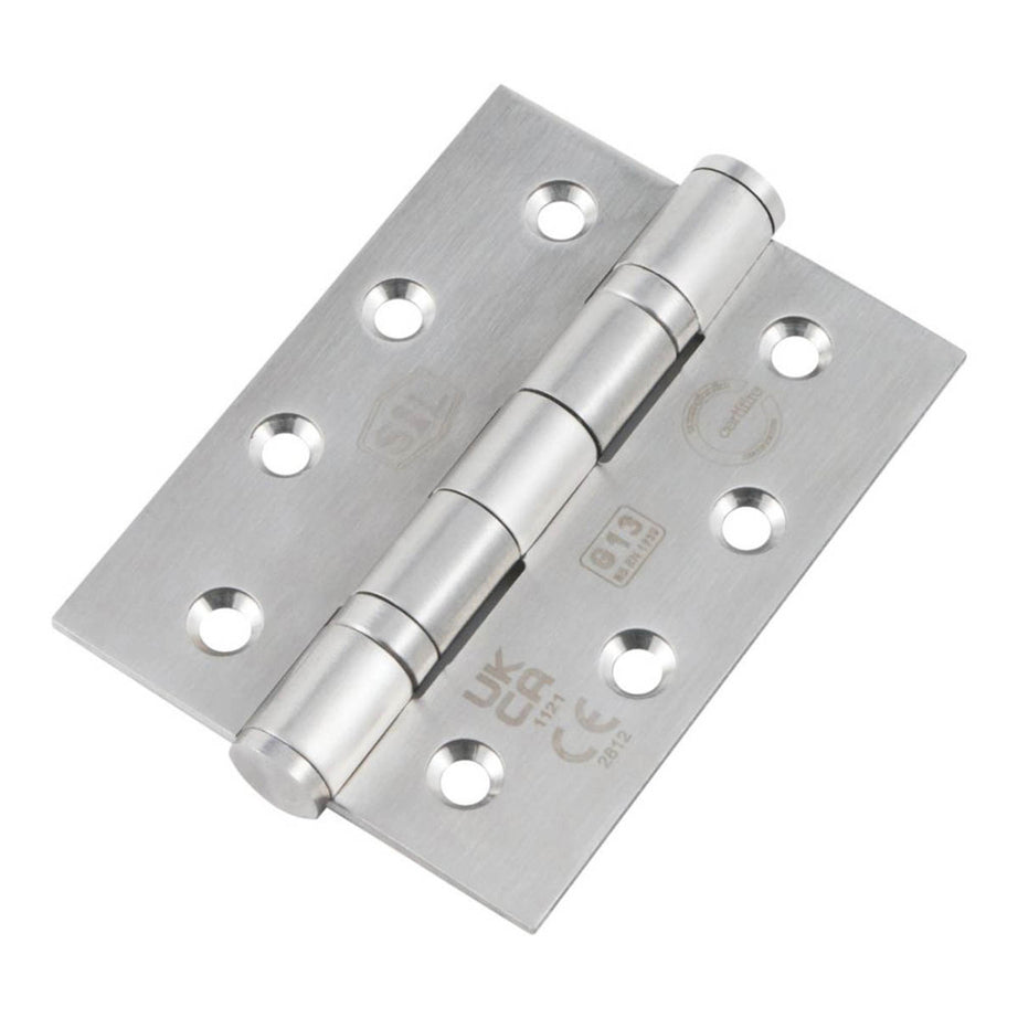 Smith & Locke Door Hinges Fire Rated Stainless Steel 13 Grade 102 x 76mm 15 Pack - Image 6