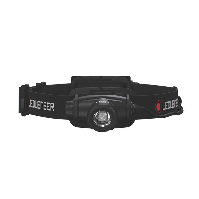 LED Head Torch Rechargeable Black Dimmable 500lm Compact Headlamp Adjustable - Image 2