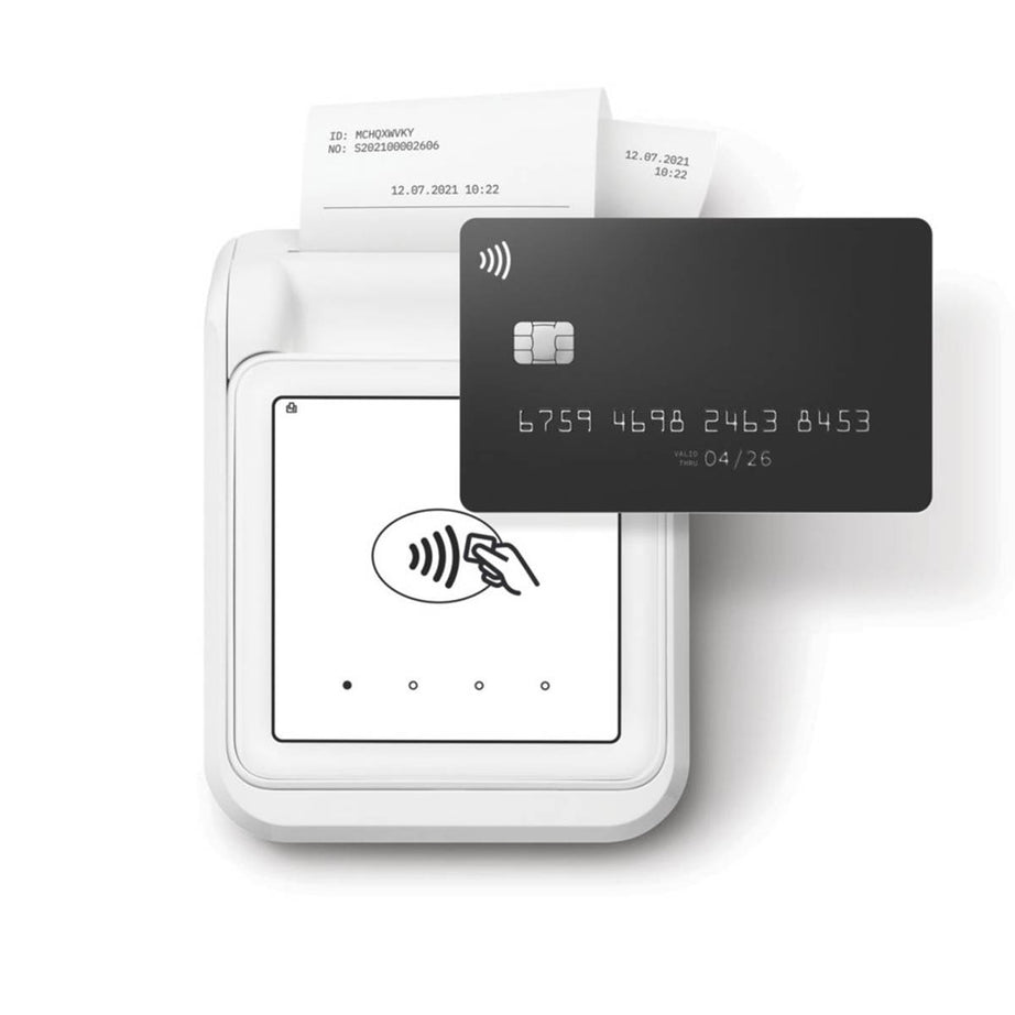 Sum Up Smart Card Terminal Solo+Printer White Compact Touchscreen Display - Image 4