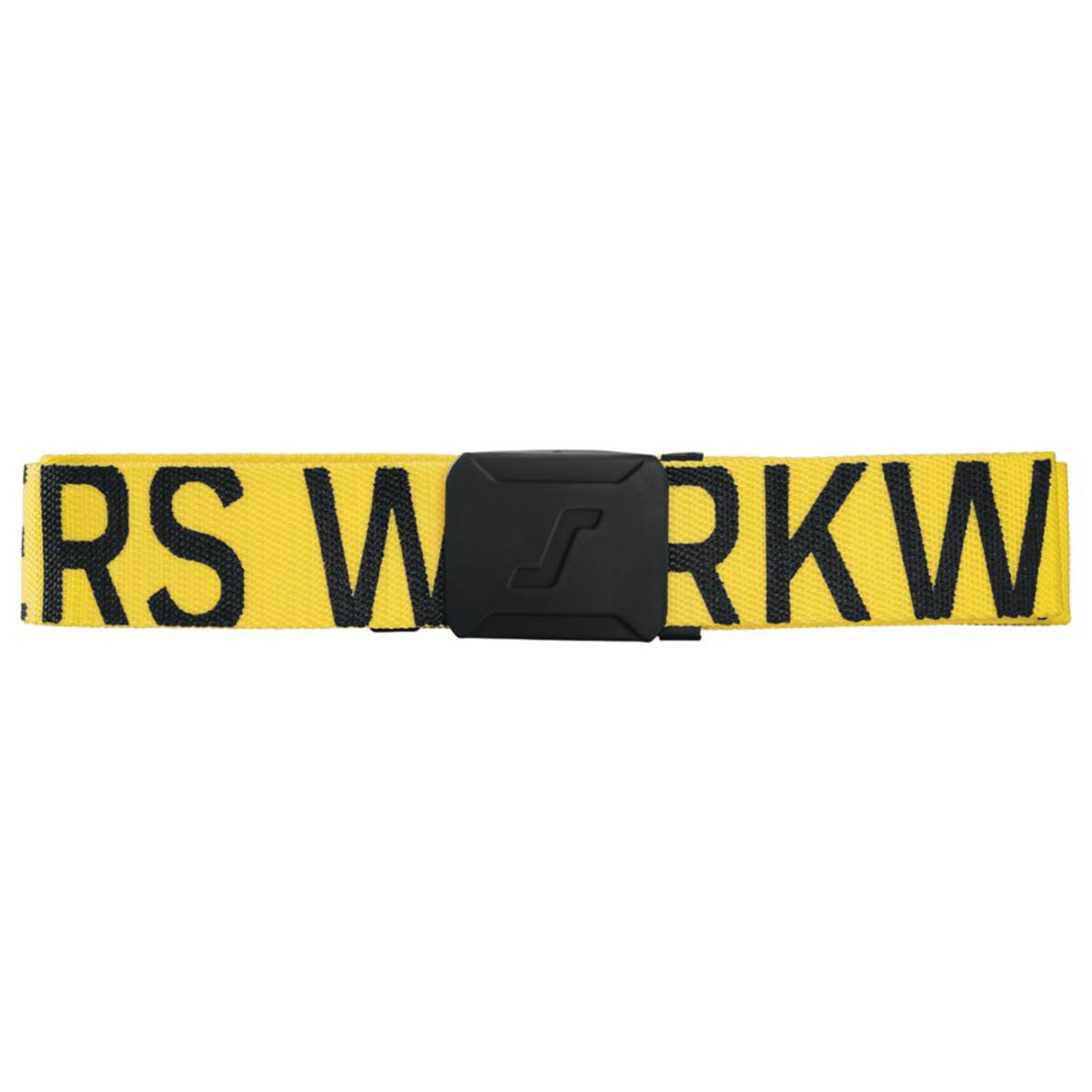 Snickers 9004 Logo Belt Yellow/Black 49" - Image 2
